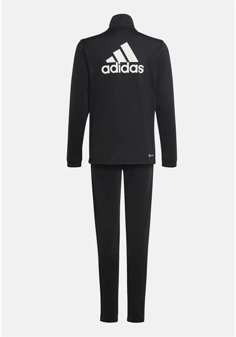 Essentials Big Logo black tracksuit for boys and girls ADIDAS PERFORMANCE | IC5686.